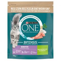 Purina ONE Bifensis Sensitive granule pre mačky morka 800 g