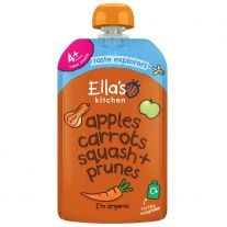 Ella's Kitchen BIO Tekvica, mrkva, jablko a slivka (120 g)