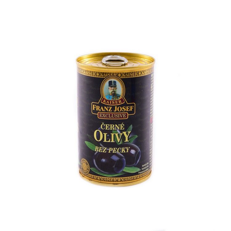 FRANZ JOSEF Čierne olivy bez kôstky 314ml