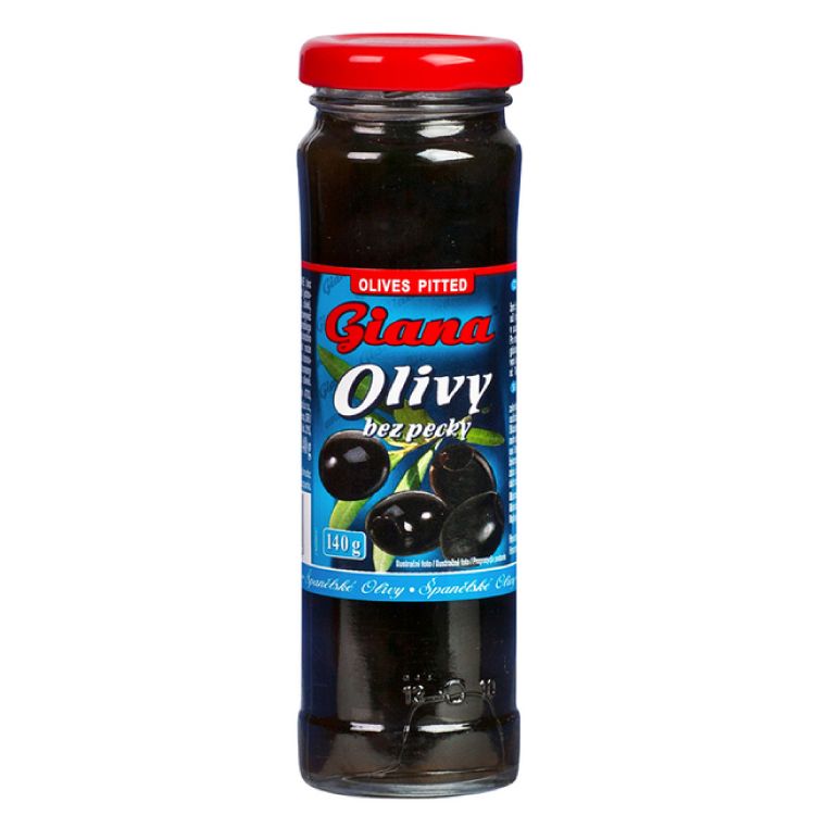 Giana olivy čierne bez kôstky 140g - eDELIA.sk