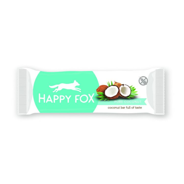 HAPPY FOX – Kokosová tyčinka 40g