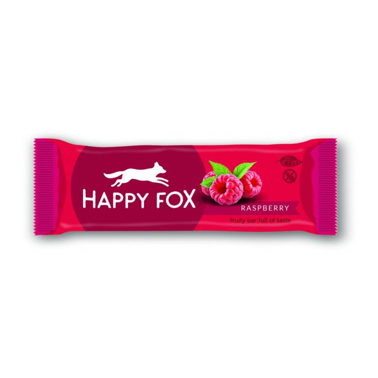 HAPPY FOX – Malinová tyčinka 50g