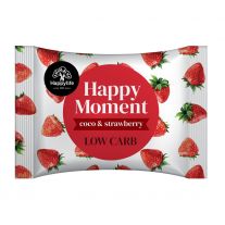 HAPPY MOMENT - kokosové koliesko s jahodami 38g - so zníženým obsahom cukru
