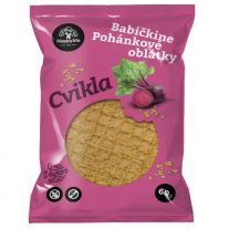 HAPPYLIFE Babičkine pohánkové oblátky cvikla 60g 