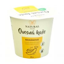 Natural Jihlava Ovsená kaša v kelímku banánová, bez gluténu - Natural 80g