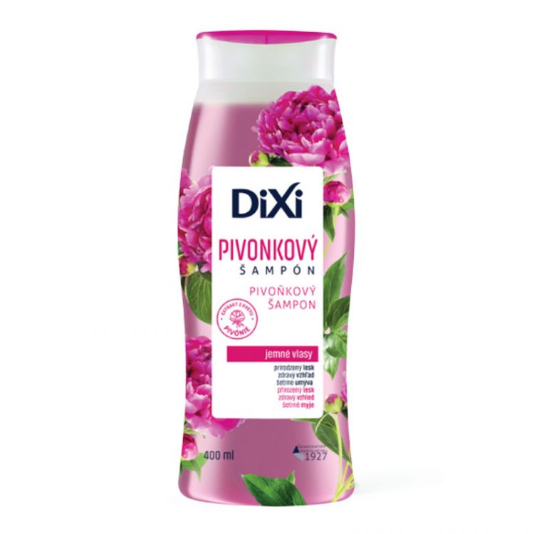 DIXI šampón 400ml Pivonka
