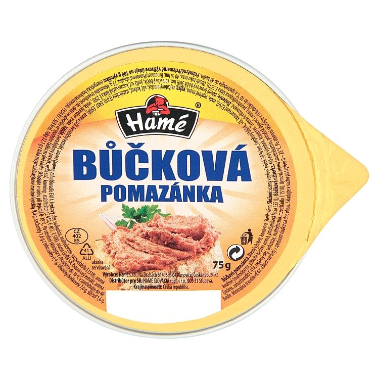 Hamé Bôčiková nátierka 75g
