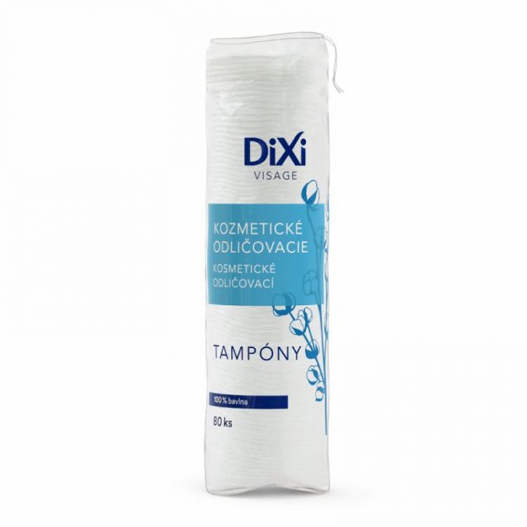 Dixi Visage kozmetické odličovacie vatové tampóny 80ks