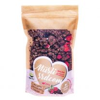 Top Natur - Müsli srdcom Malina a Belgická čokoláda 250 g