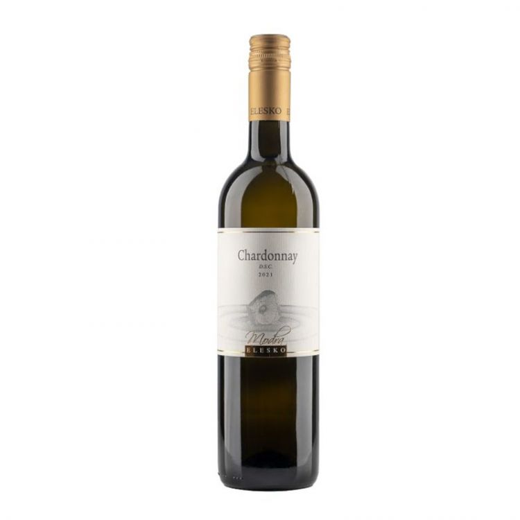 ELESKO ,Chardonnay D.S.C. , biele víno suché 13% 0,75 l