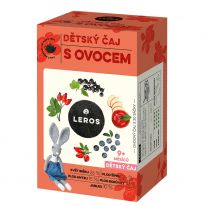 LEROS Detský čaj s ovocím 40 g