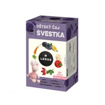 Leros Detský čaj Slivka 40 g