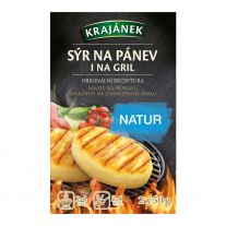 Krajánek Syr na gril a na panvicu Natur 2x50 g