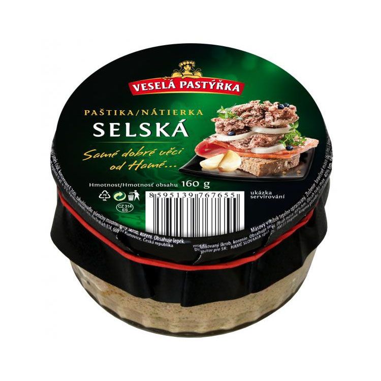 Veselá Pastýřka Selská nátierka 160g - eDELIA.sk