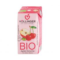 BIO - HOLLINGER  Jablkovo-Višnova štava 200 ml