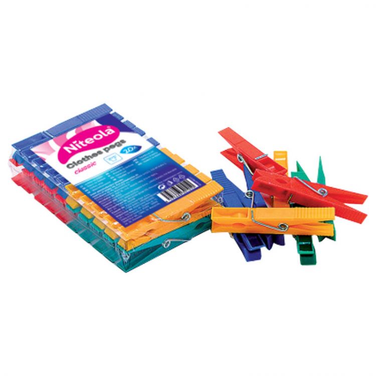 Niteola Štipce na prádlo Classic 20 ks