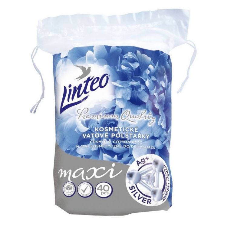Linteo Maxi Silver Odličovacie tampony 40 ks