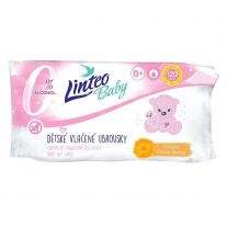 Linteo Soft and Cream Detské Vlhčené utierky 120 ks 