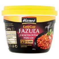 Hamé Fazuľa s koktailovými párkami 400g
