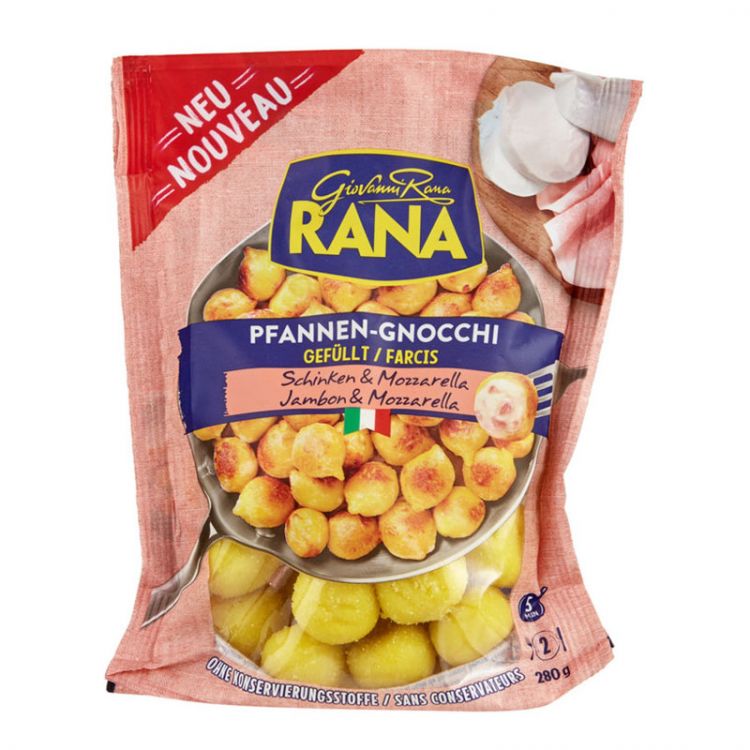 Rana Gnocchi šunka a mozzarella 280 g