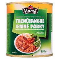 Hamé Trenčianske jemné párky s fazuľou 300 g