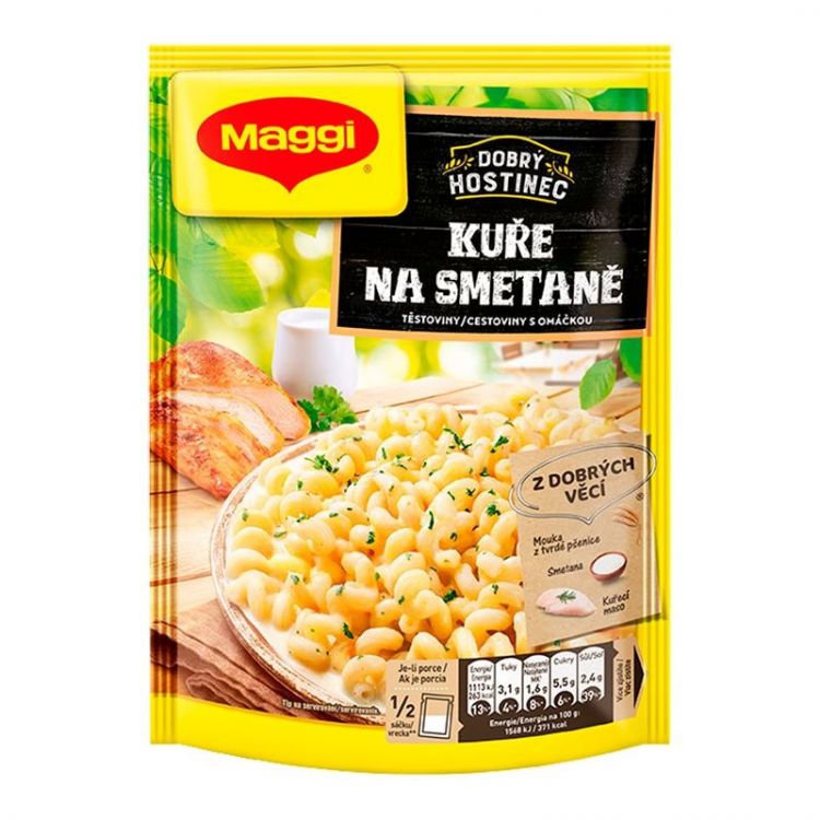 MAGGI Dobrý Hostinec Kura na smotane cestoviny s omáčkou vrecko 142 g
