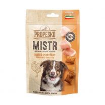 Propesko Mistr Snack Pes vankúšiky plnené kuracionou a syrom 60 g