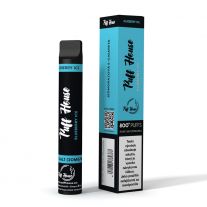 Puff House Blueberry Ice Jednorázová e-cigareta,800+ potiahnutí
