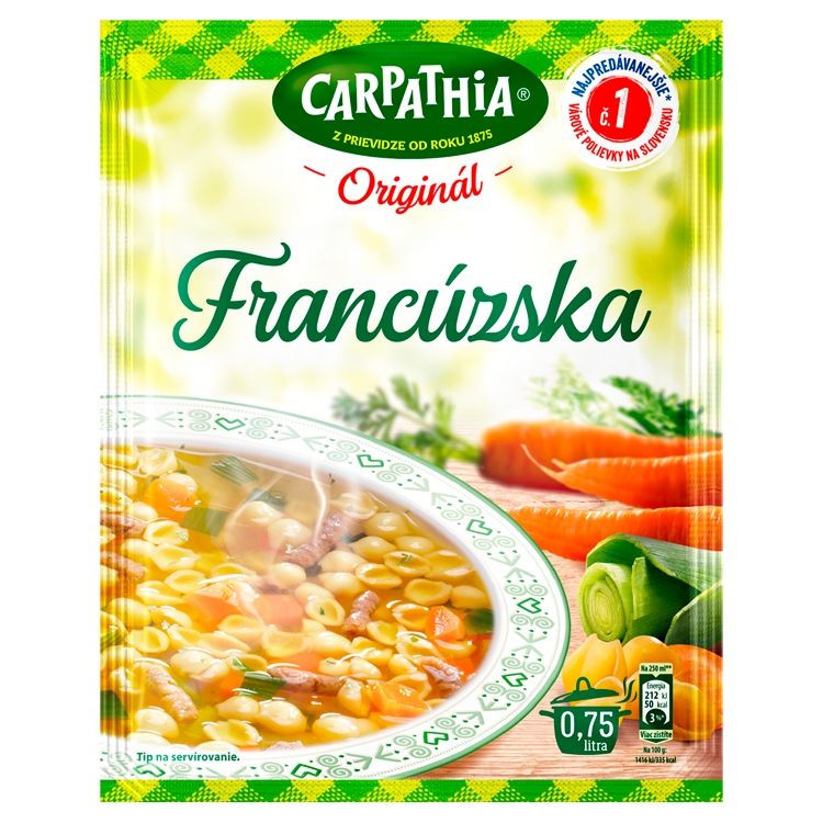 Carpathia Francúzska polievka vrecko 45 g