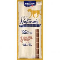 Vitakraft Vita Naturals tyčinky hovädzie 2x11 g