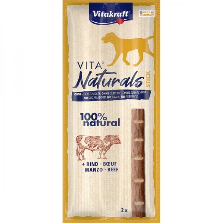 Vitakraft Vita Naturals tyčinky hovädzie 2x11 g