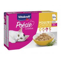 Vitakraft Poésie Classique MP Gele hydina 12x85 g