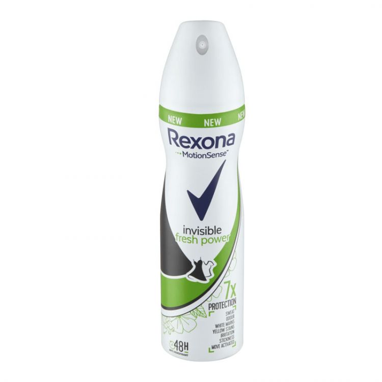 Rexona Fresh Power Invisible Antiperspirant 150 ml