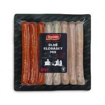 MECOM Dlhé klobásky mix 380g