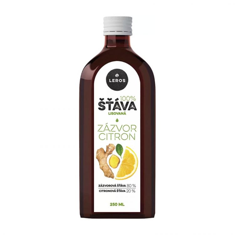 Leros Šťava Zázvor 250 ml