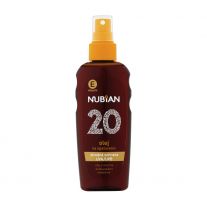 Nubian olej na opaľovanie SPF 20 v spreji 150 ml