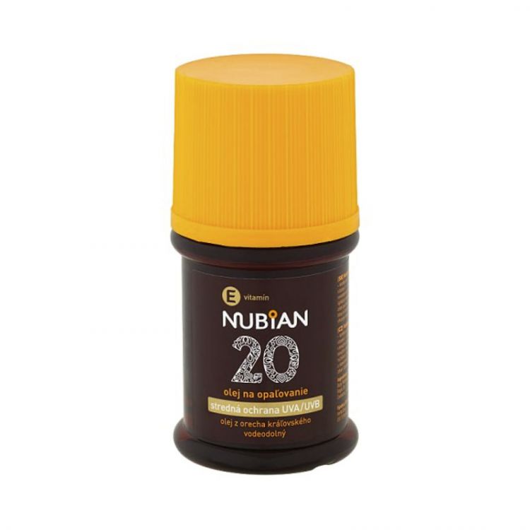 Nubian olej na opaľovanie SPF 20 60 ml