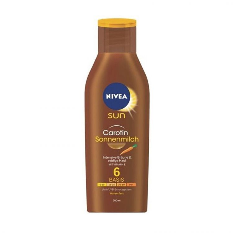 Nivea Sun Mlieko na opaľovanie s betakaroténom OF6 200 ml