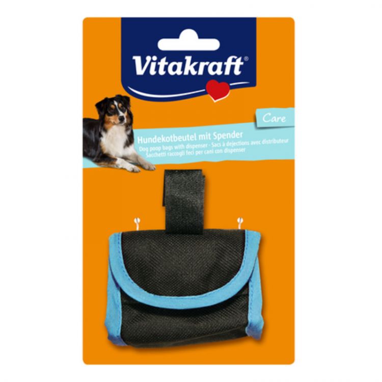 Vitakraft Poop Bags zásobník + 15 ks vreciek na psie výkaly
