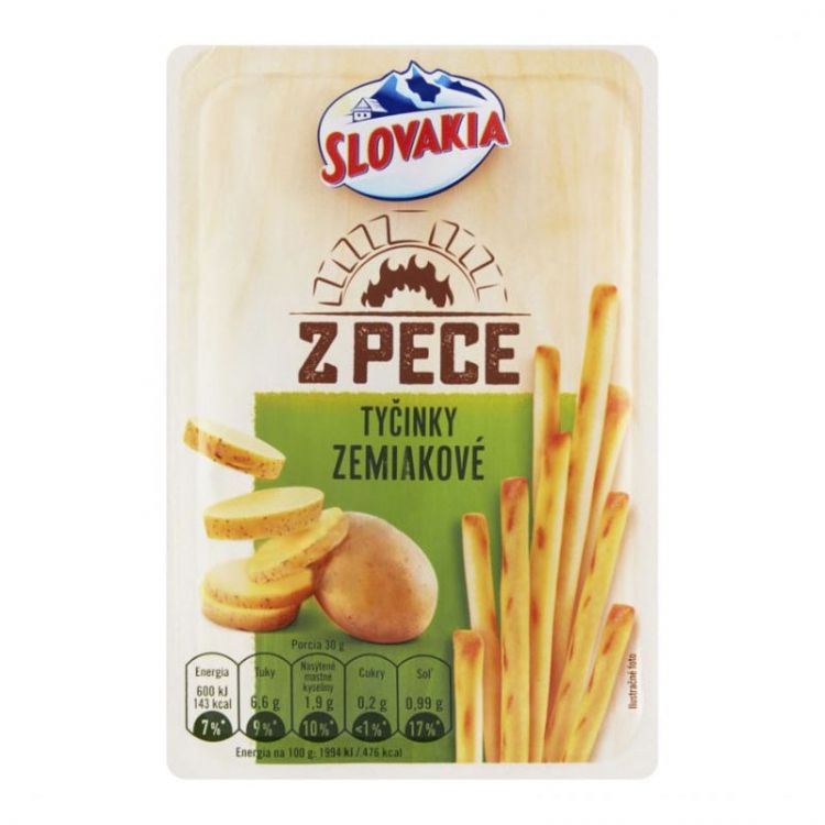 Slovakia Z PECE tyčinky zemiakové 80g
