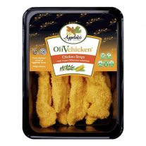 OliVchicken Obaľované kuracie kúsky ( stripsy ) 400g