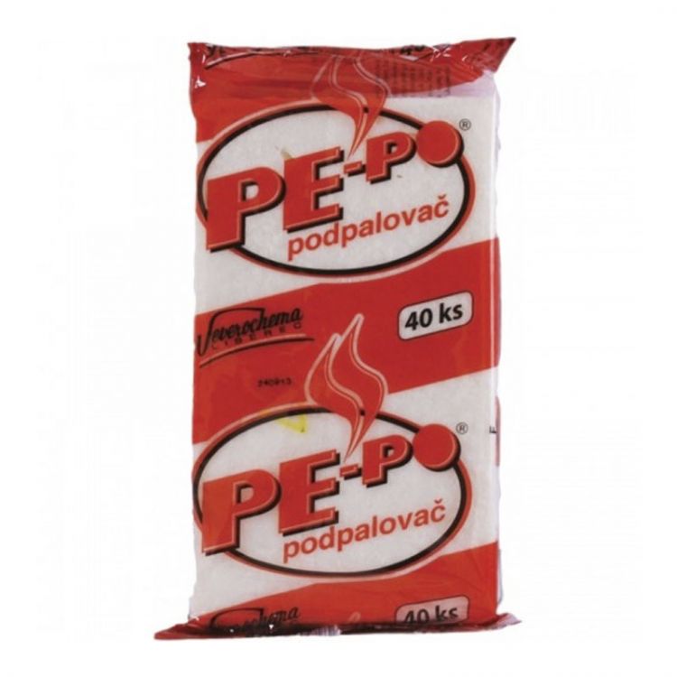 PEPO podpalovač pevný 40ks