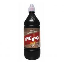 PE-PO čirý lampový olej vhodný pre všetky typy olejových lámp, fakiel 1 l pro SR