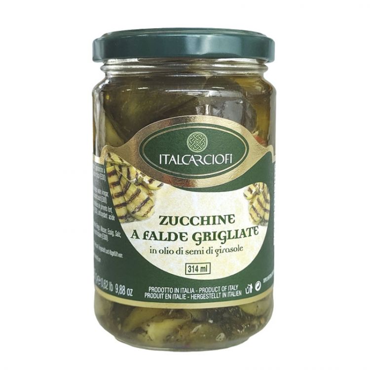 Italcarciofi Zucchine Grigliate Grilovaná cukina v oleji 280 g