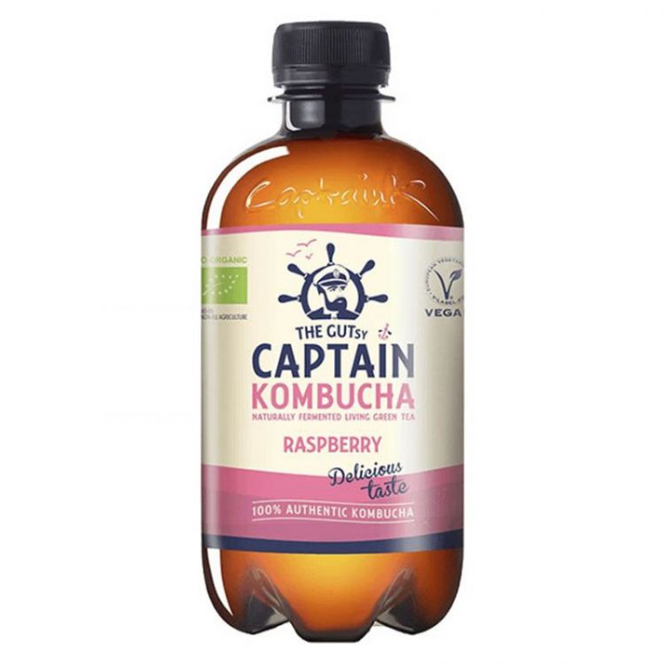 Kapitán Kombucha Malina 400ml
