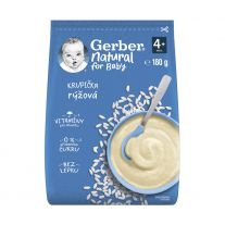 GERBER Natural ryžová krupička 180 g 