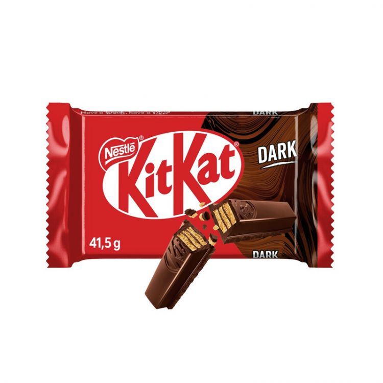 KitKat 4Finger dark, oblátka s horkou čokoládou 41,5 g