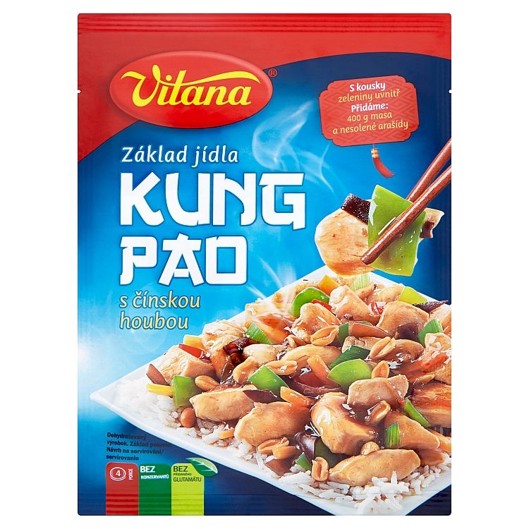 Vitana Kung Pao s čín.hubou základ jedla 73g