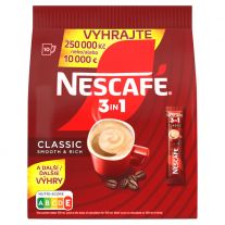 NESCAFÉ 3in1 Classic, instantná káva, 10 vrecúšok x 16,5 g (165 g)