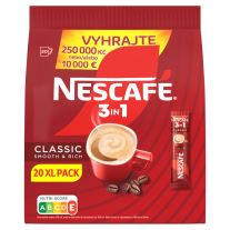 NESCAFÉ 3in1 Classic, instantná káva, 20 vrecúšok x 16,5 g (330 g)